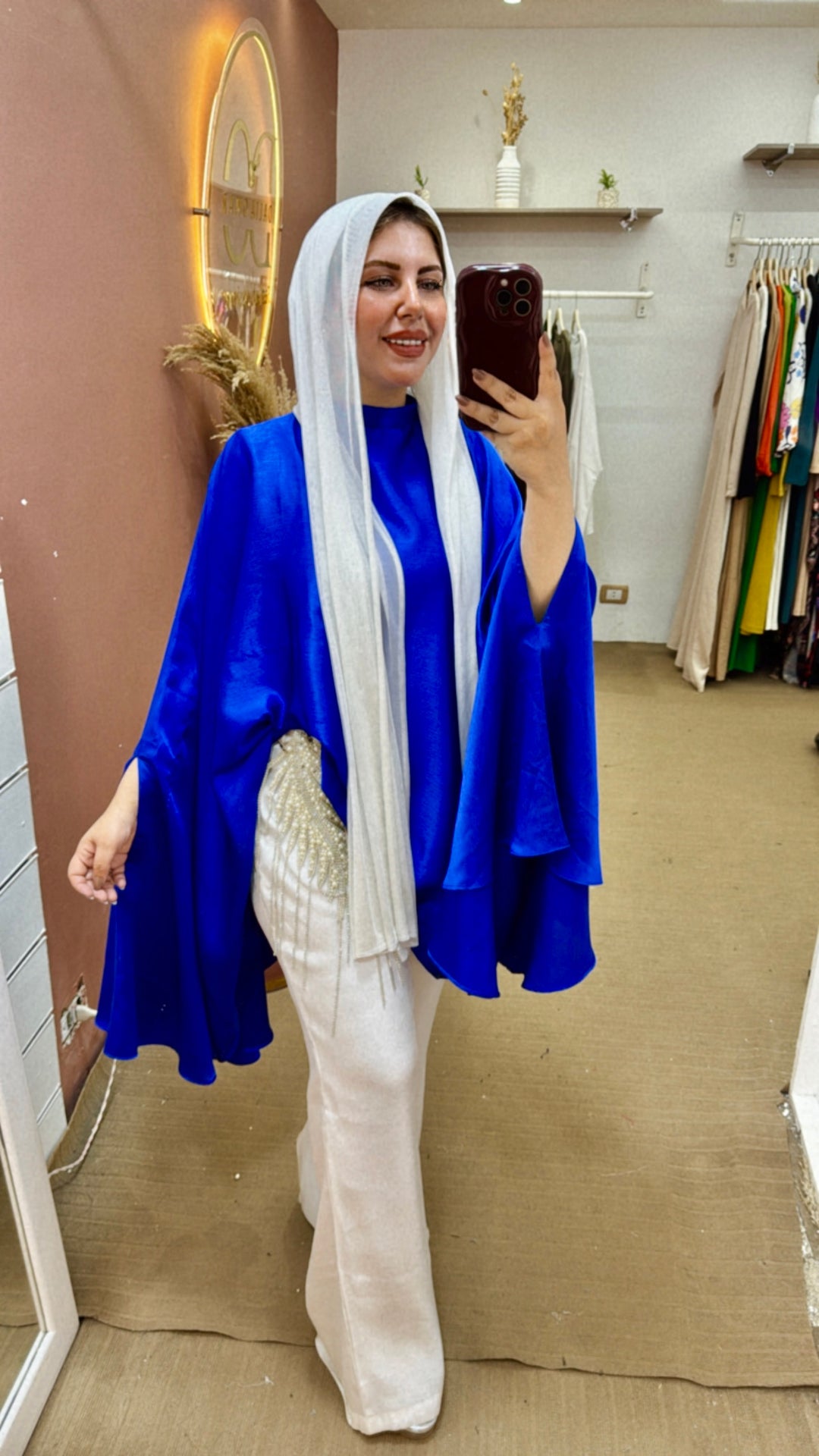 Butterfly blouse- blue