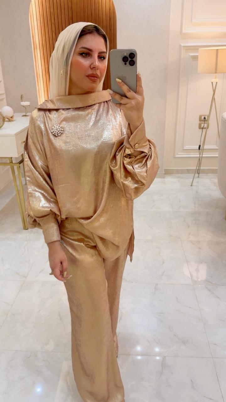 Flashy set - rose gold