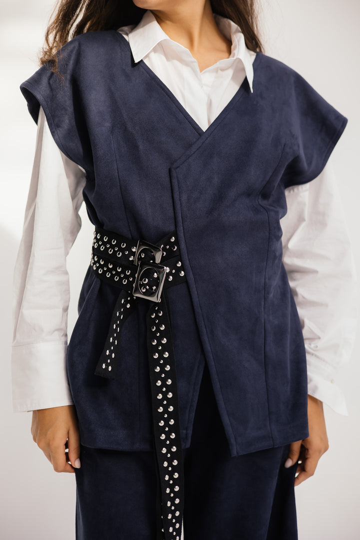 Velora suit- navy blue