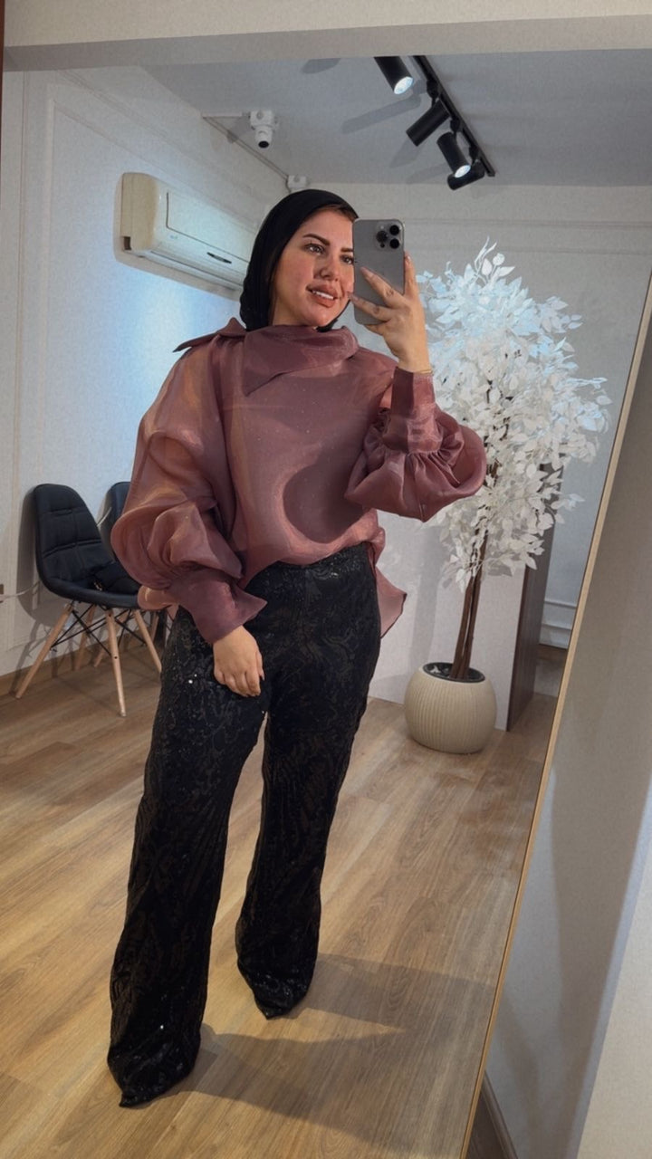 Crystal Blouse in Cashmere