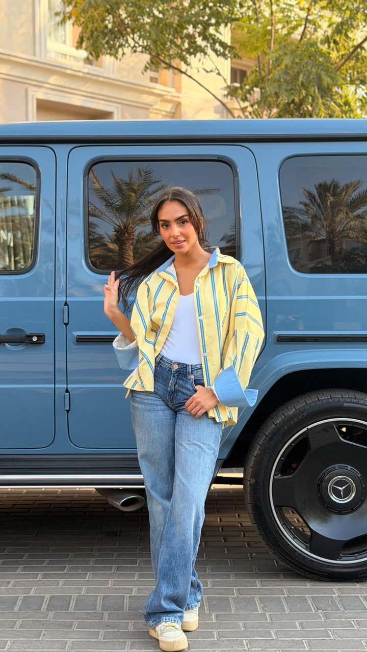 Line up shirt- yellow