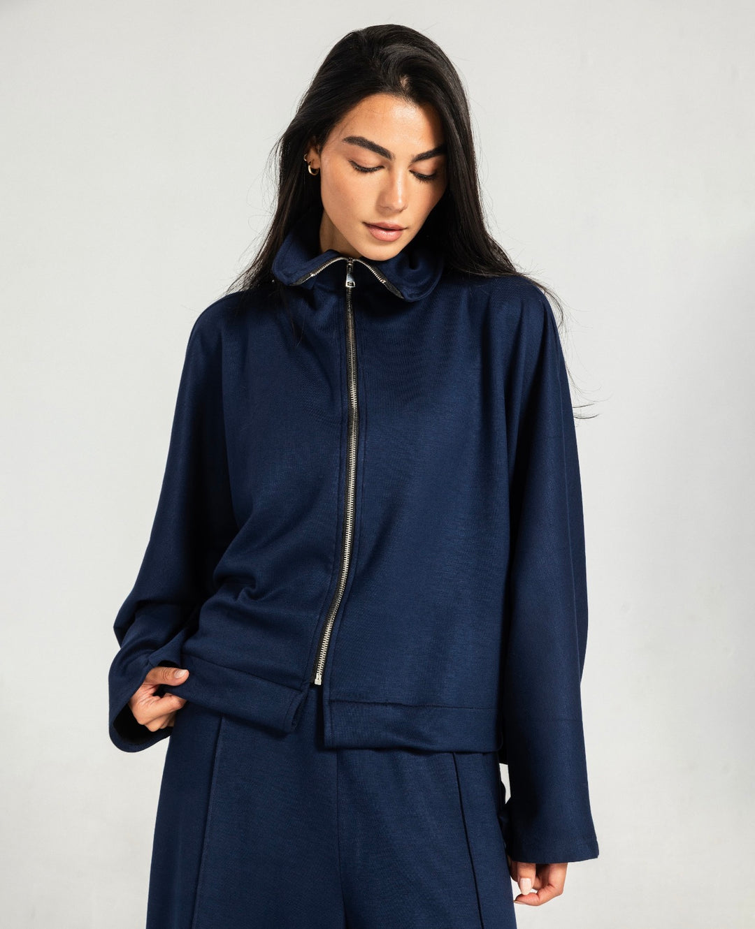 Sporty Chic Set - navy blue