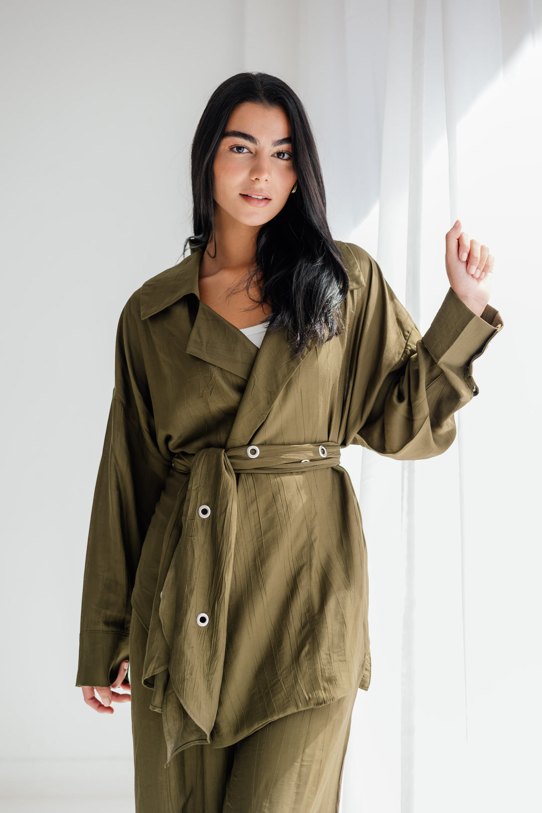 Lily in olive