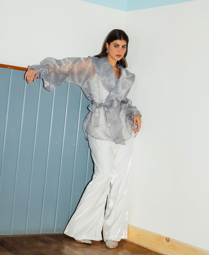 Crystal Blouse in Grey