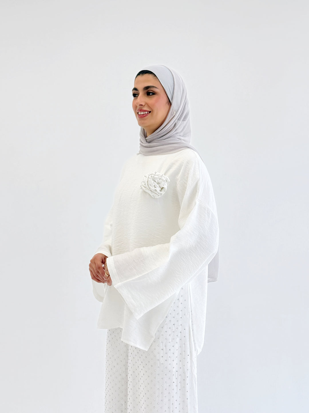 Linen set- white