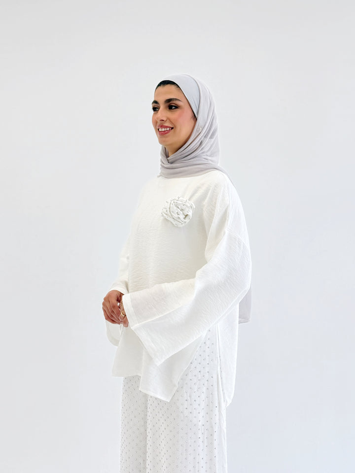 Linen set- white