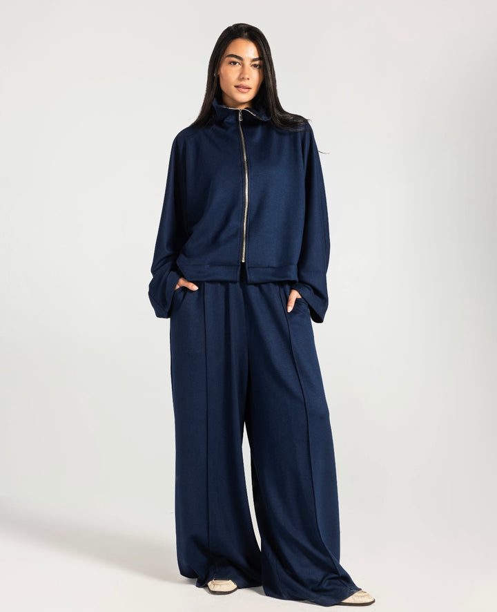 Sporty Chic Set - navy blue