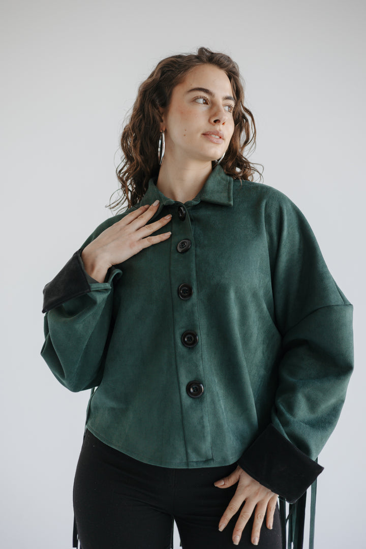 Move on Shirt in Green