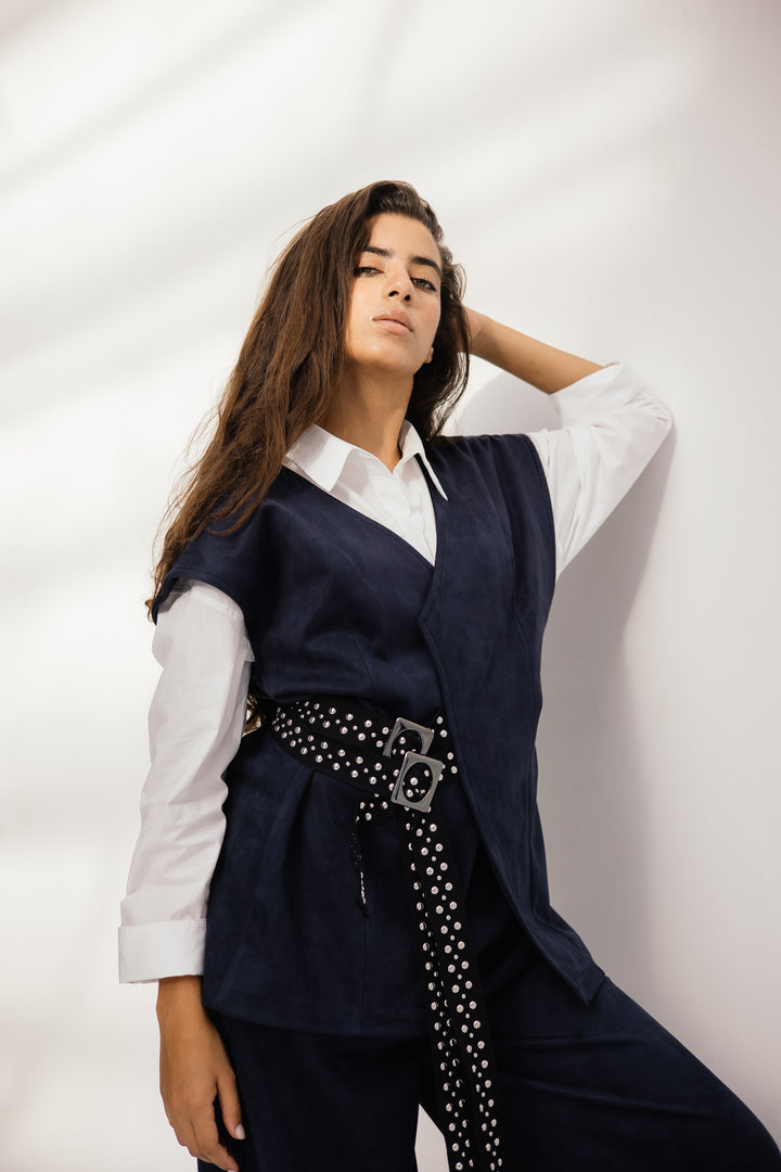 Velora suit- navy blue