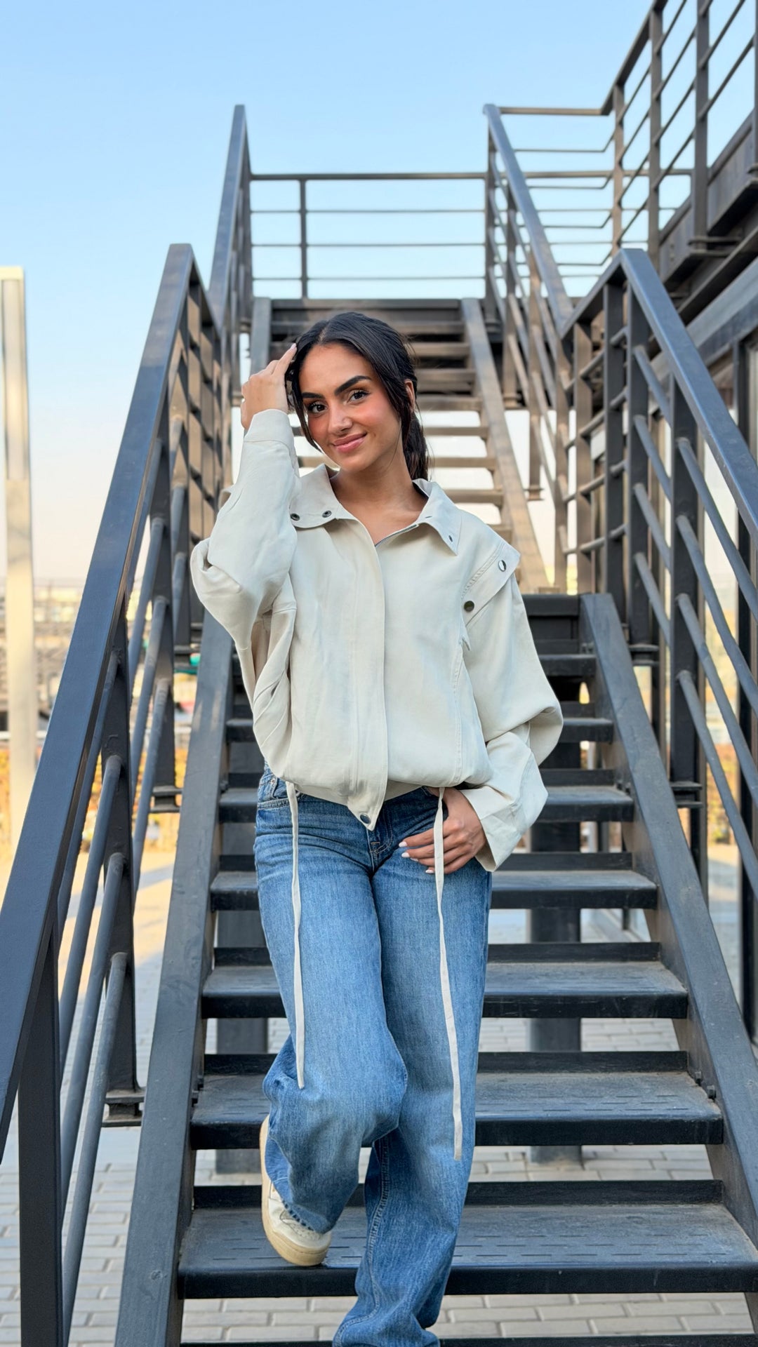 Cozy Sweatshirt- off white