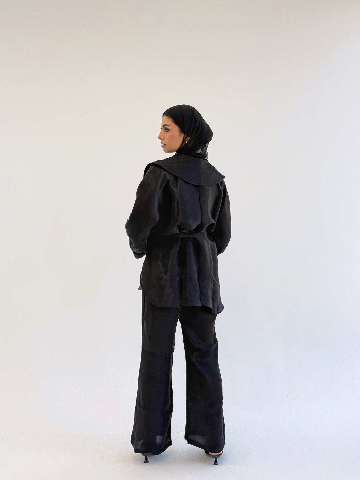 Twistly set - black