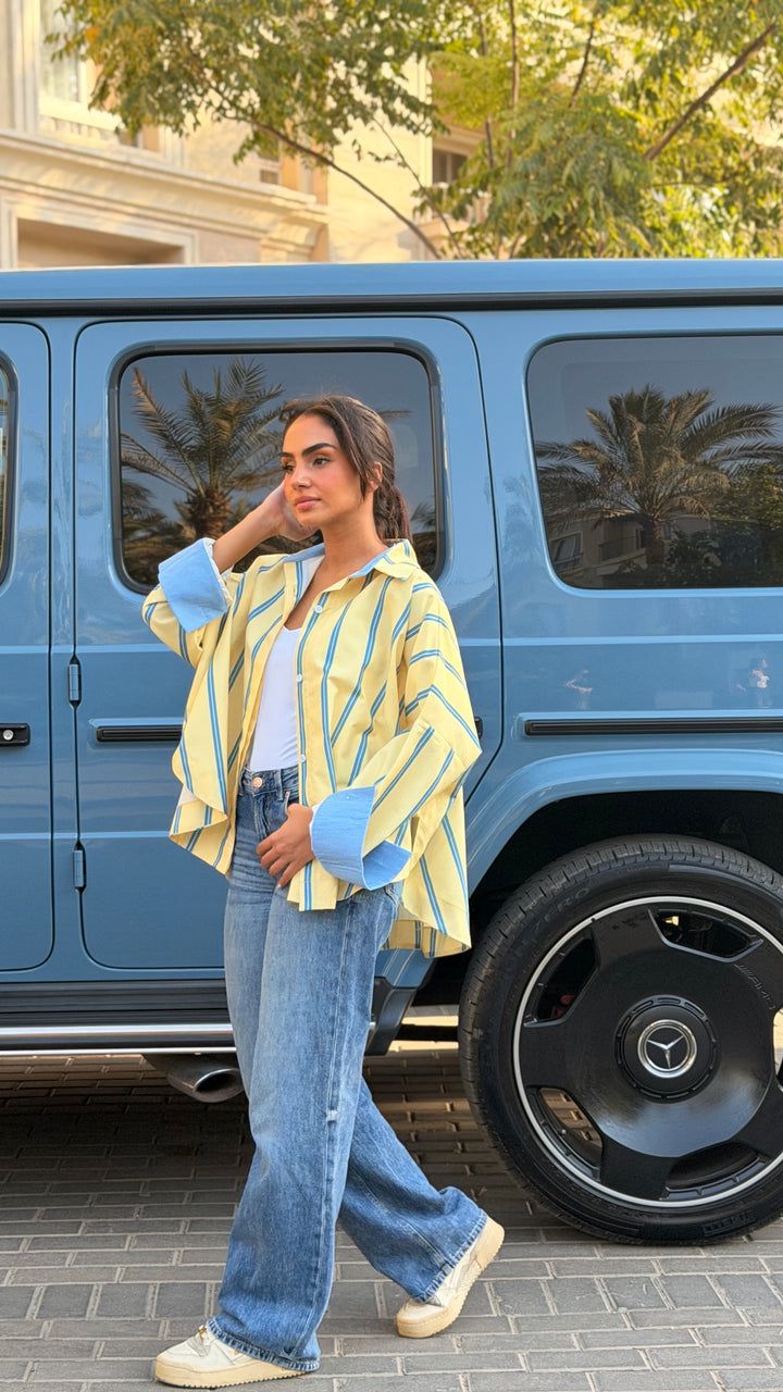 Line up shirt- yellow