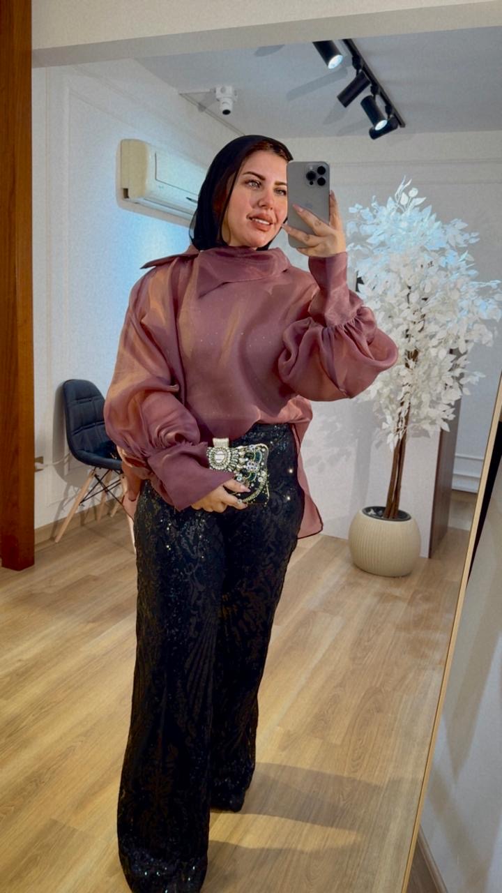 Crystal Blouse in Cashmere