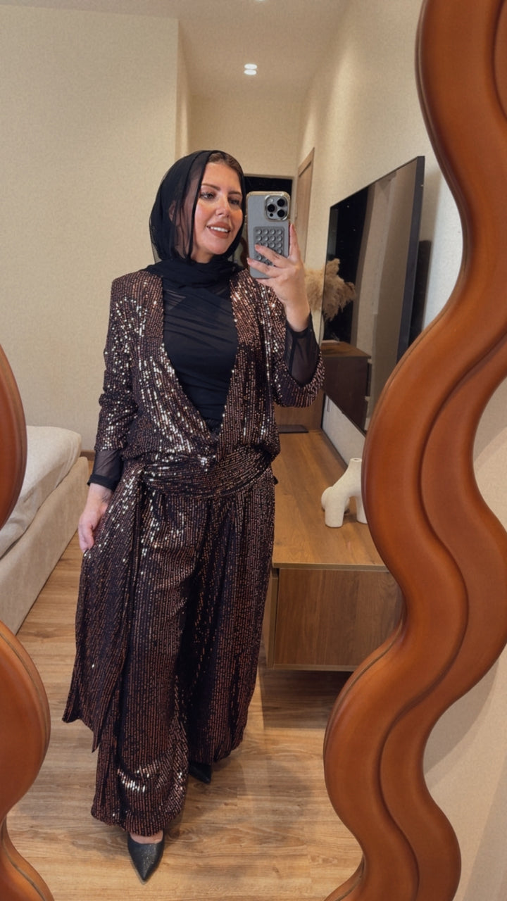 Diva suit -Oxidized Copper