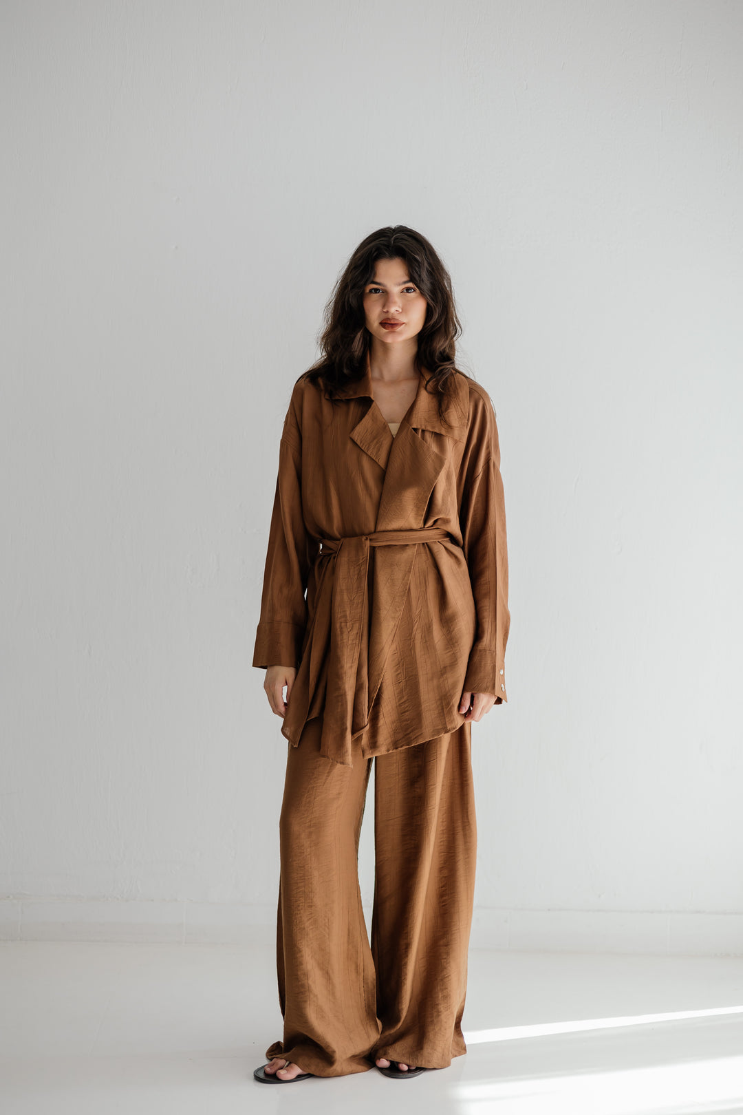 Lily in brown