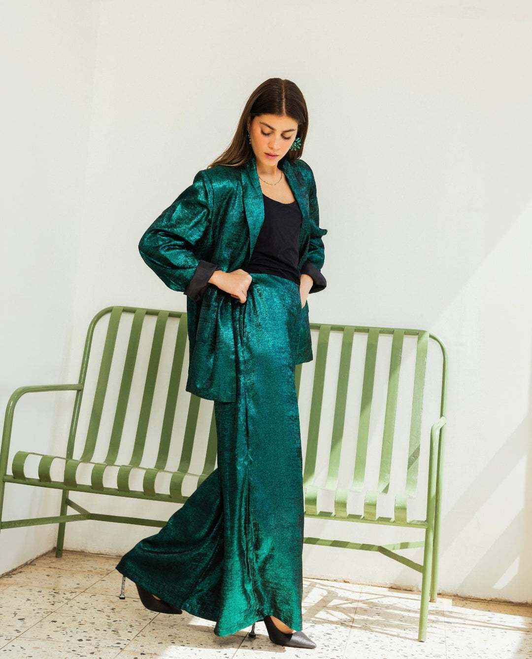 Naya Set in Green