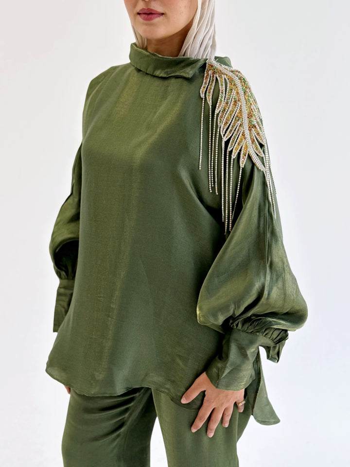 Glorious set-olive