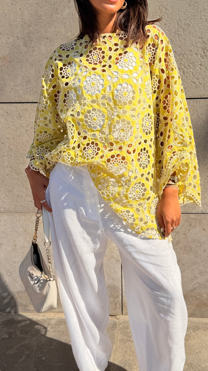 Lemon Bloom Blouse