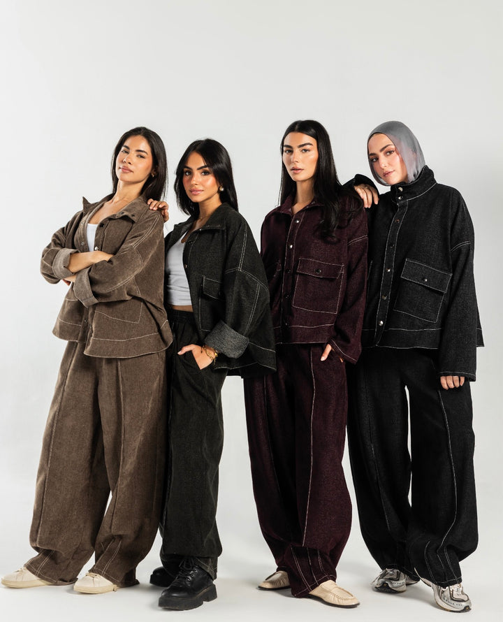 Weekend Casual Set- black
