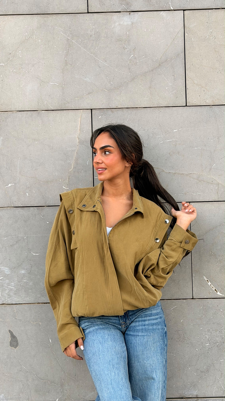 Cozy sweatshirt-olive