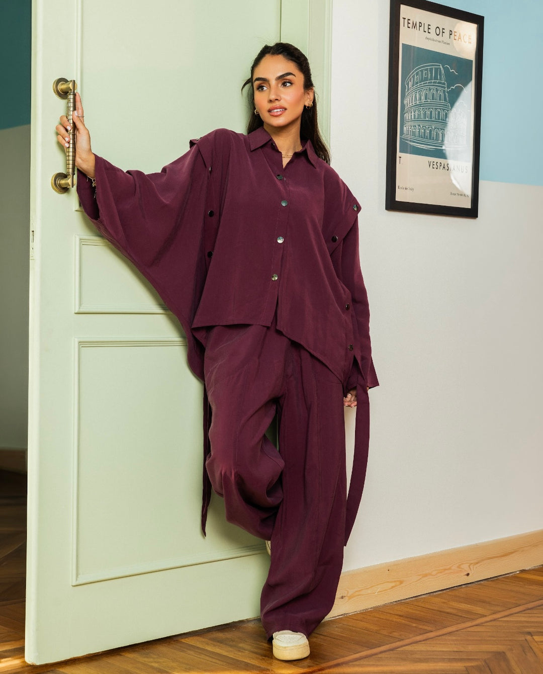 Ready To Go Set in Burgundy
