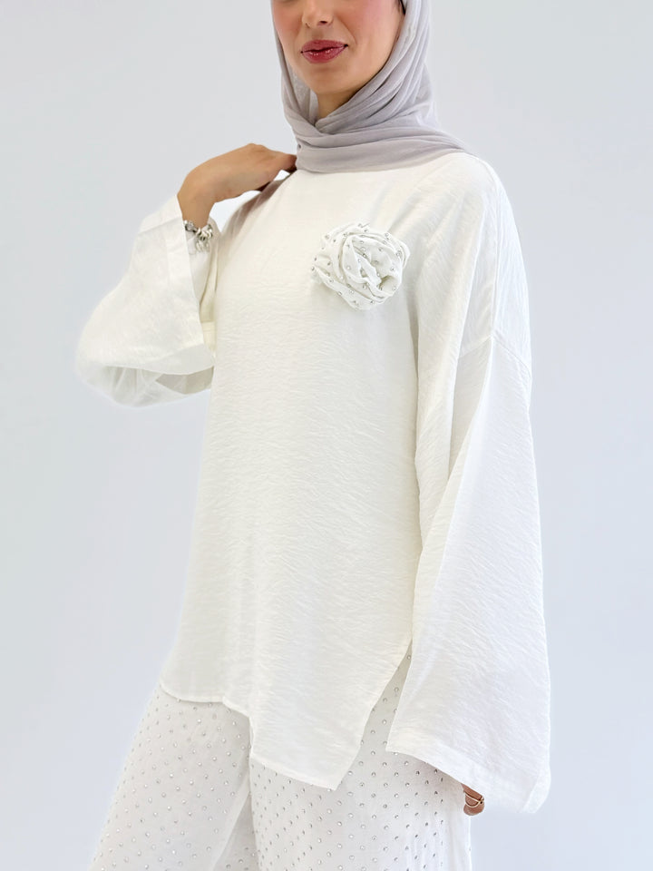 Linen set- white