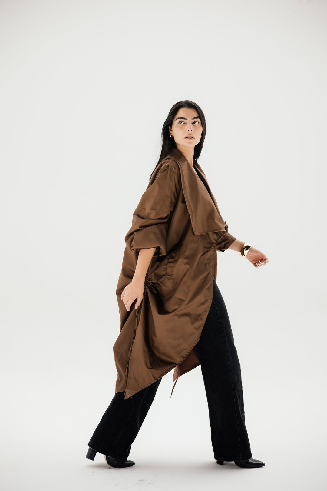 Waterproof coat _ brown