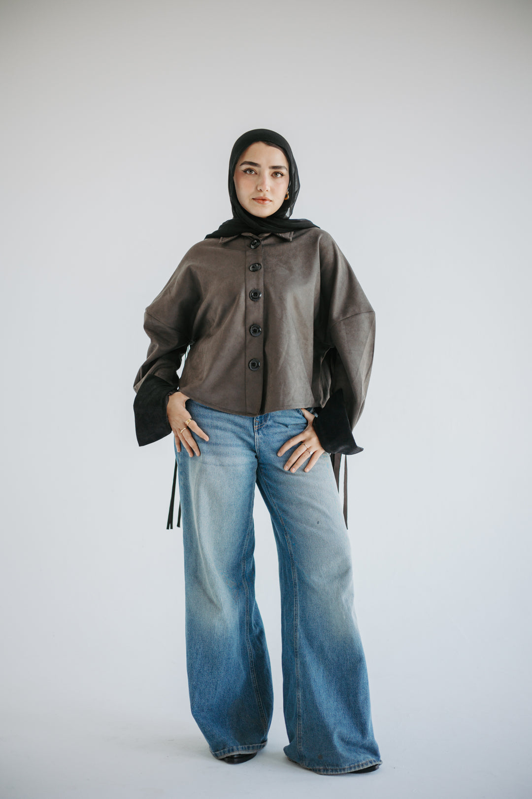 Move on Shirt in Grey