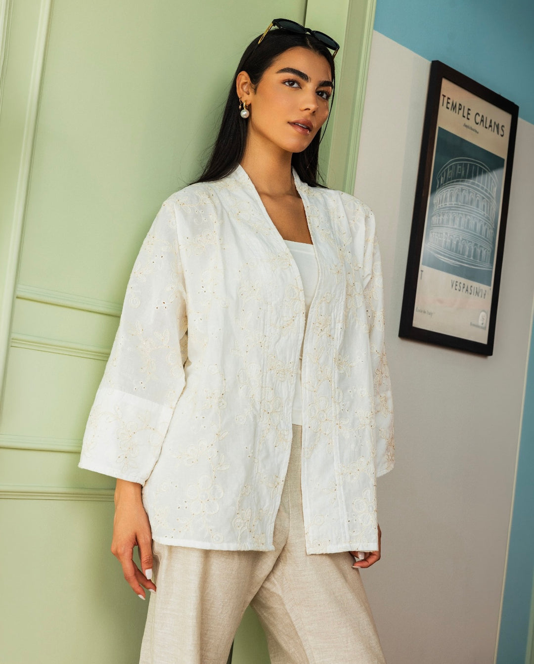 Boho Kimono in Off-White