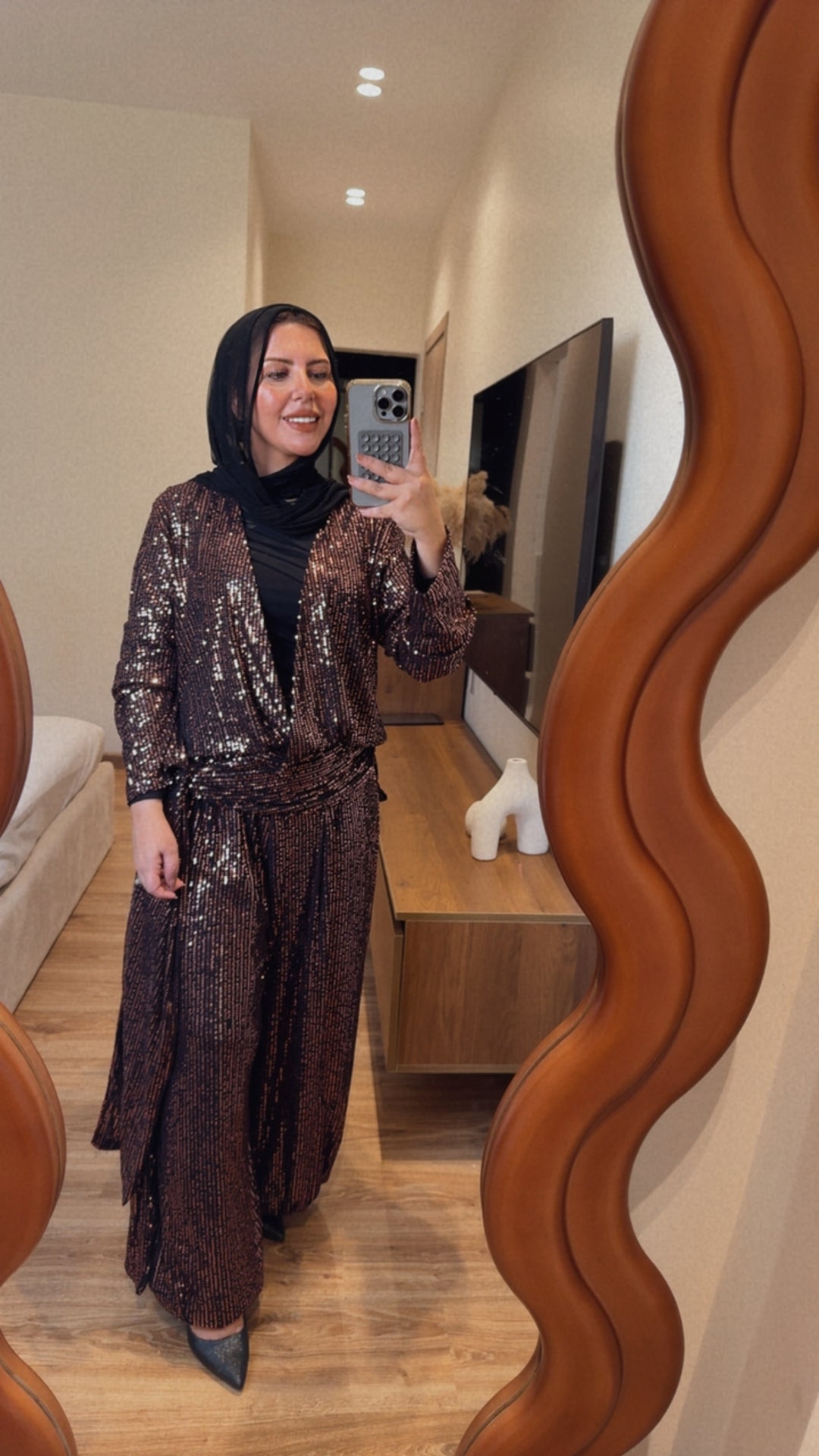 Diva suit -Oxidized Copper