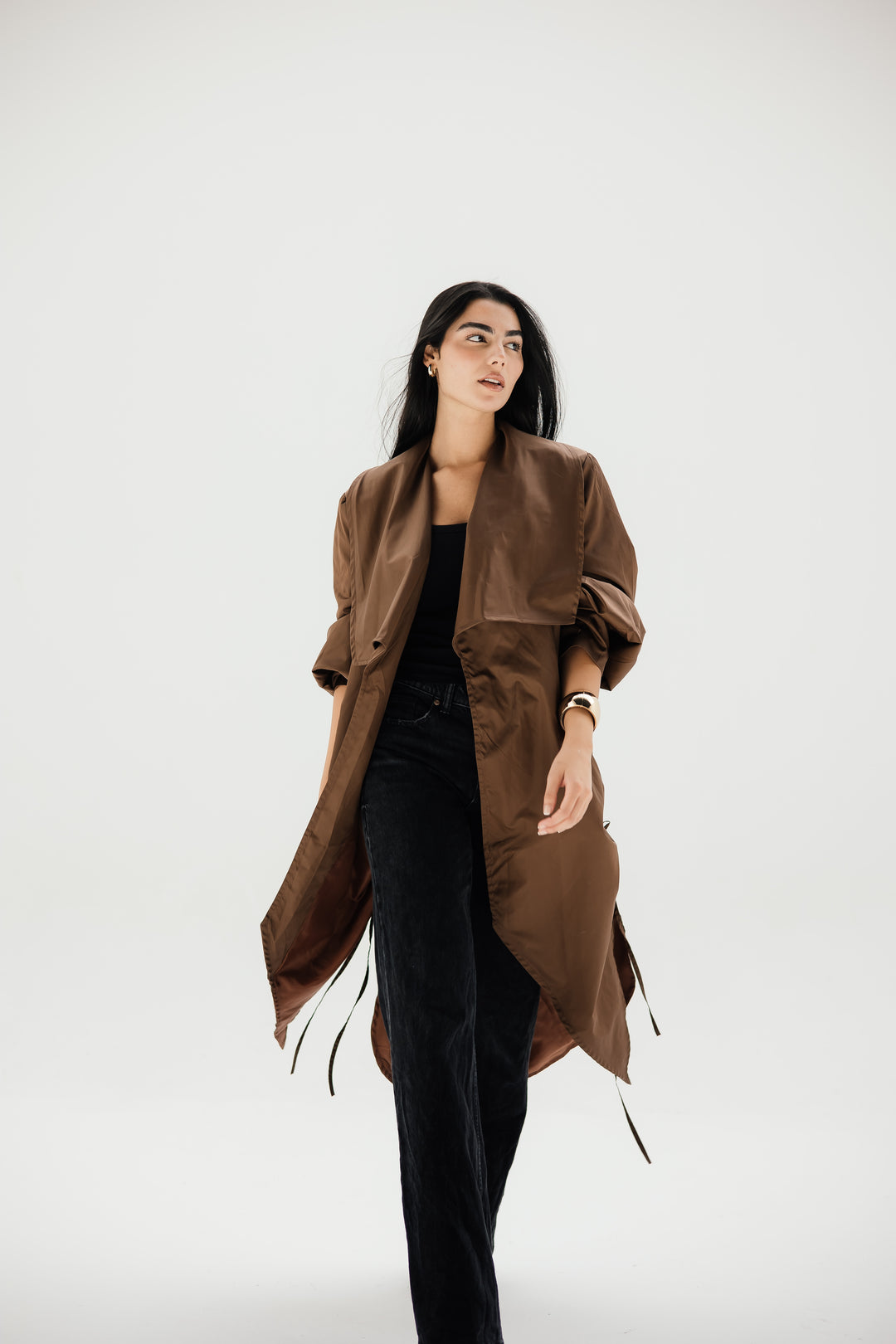 Waterproof coat _ brown