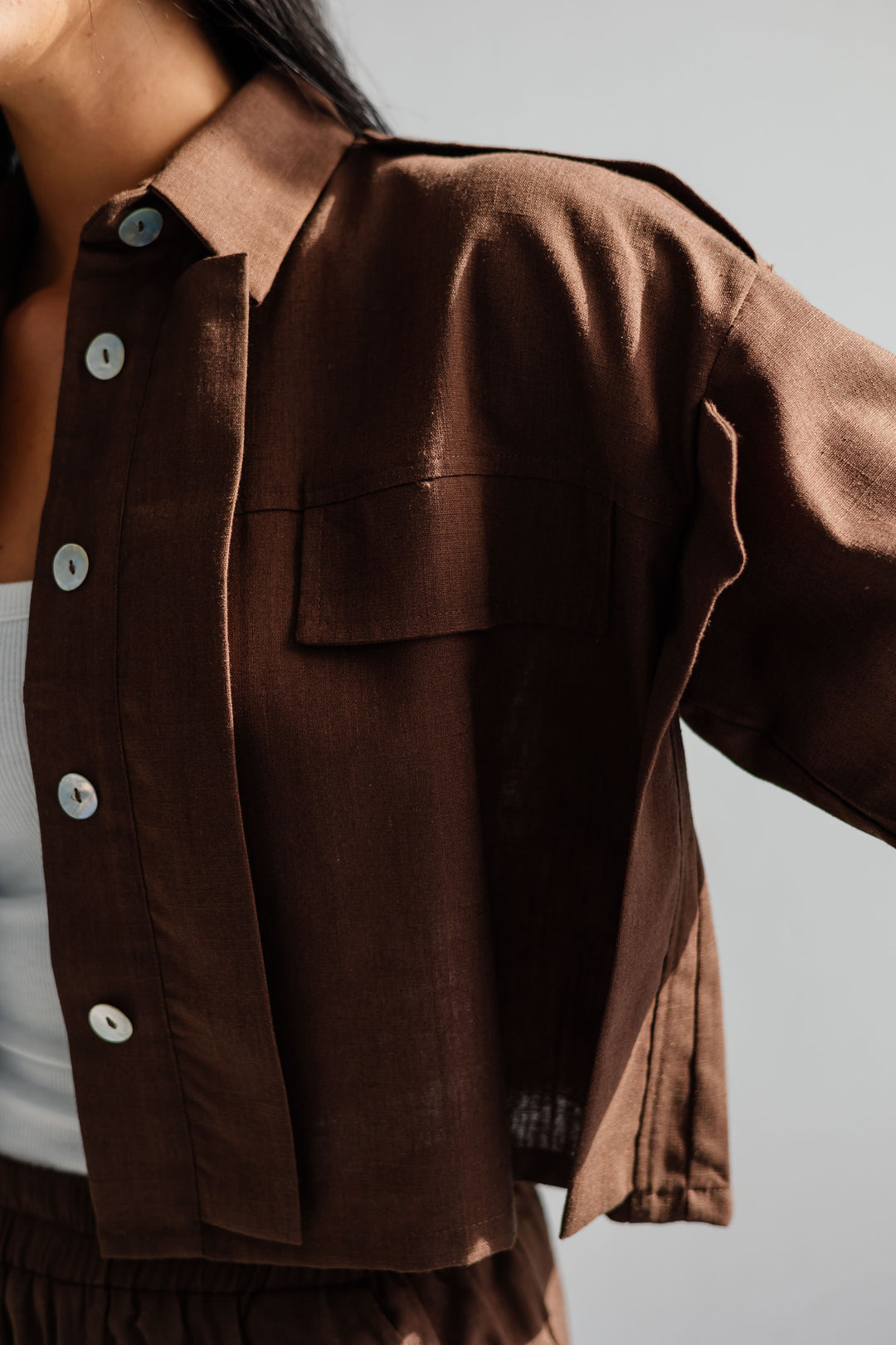 Elara two piece- brown