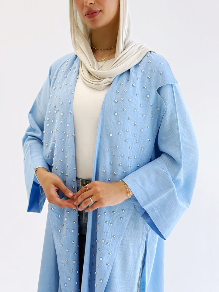 Cardigan baby blue