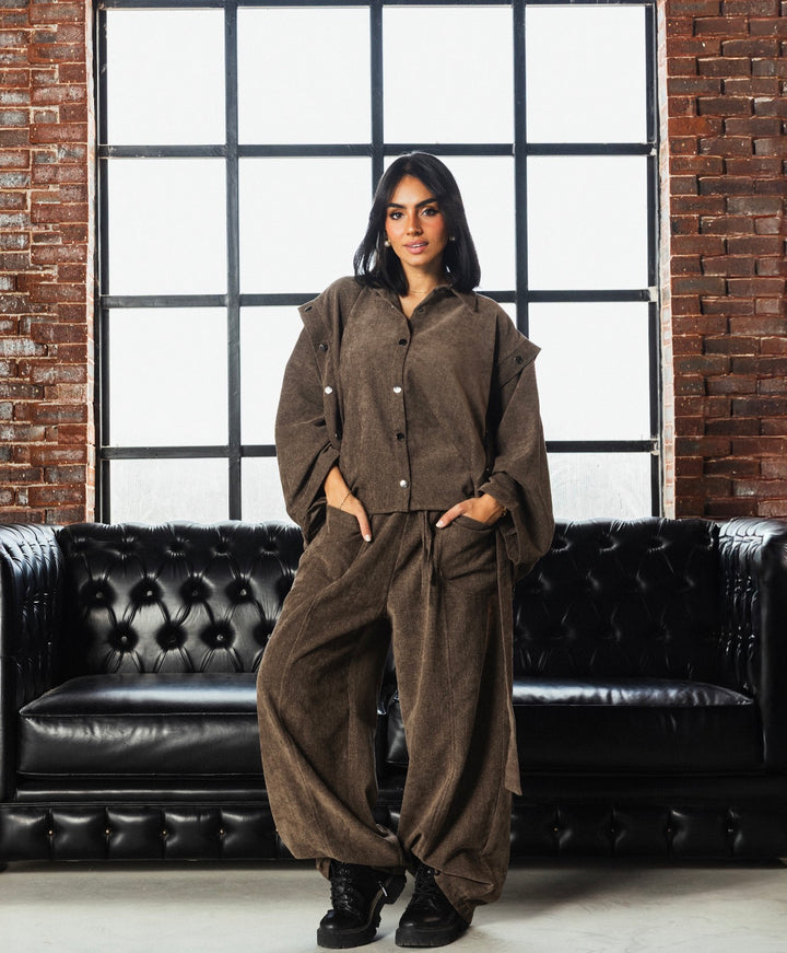 Winter ready to go set -mocha