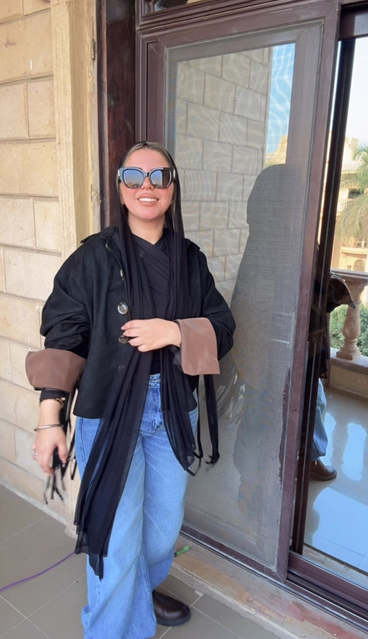 Move on Shirt in Black