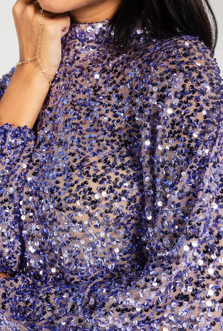 Starlight Blouse in Lavender
