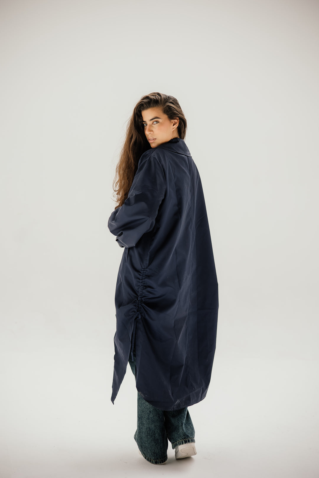 Waterproof coat- navy blue