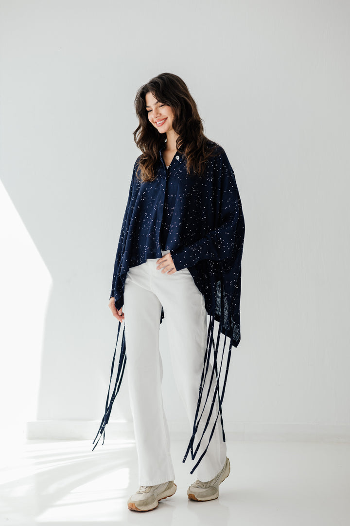 Heaven shirt- navy blue