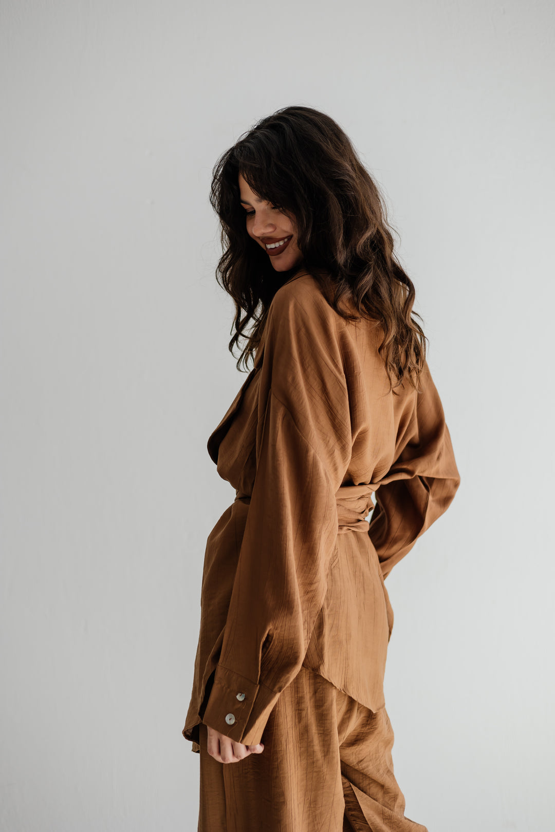 Lily in brown