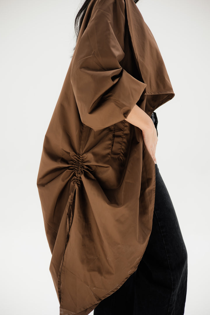 Waterproof coat _ brown