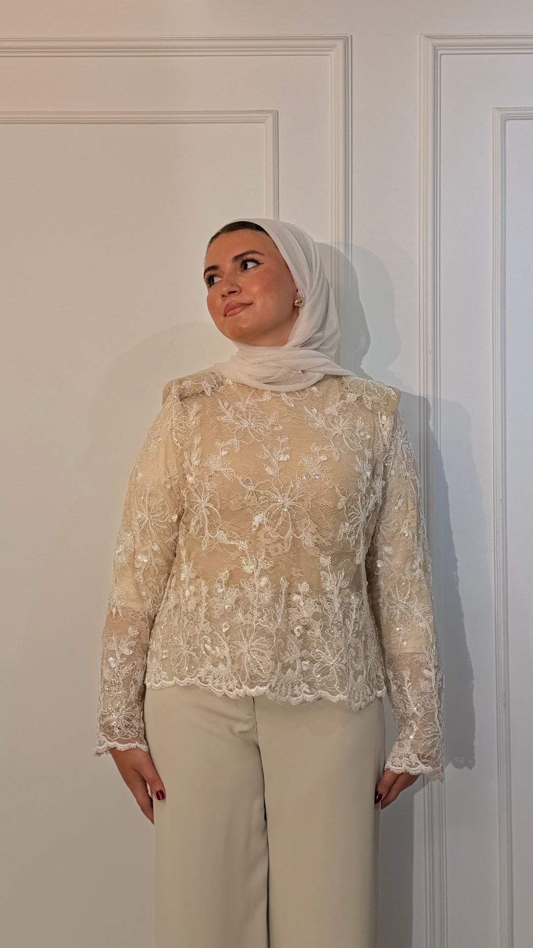 Luxury Blouse in Off-White
