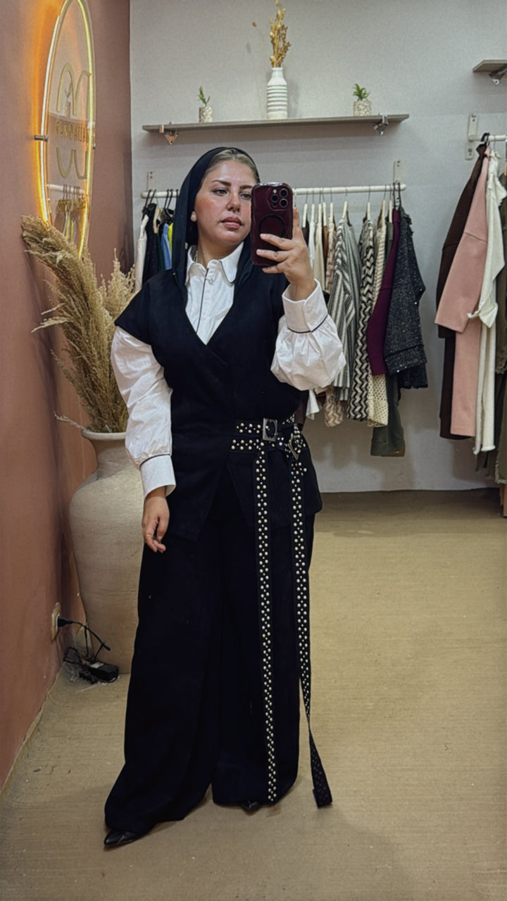 Velora Suit in Black