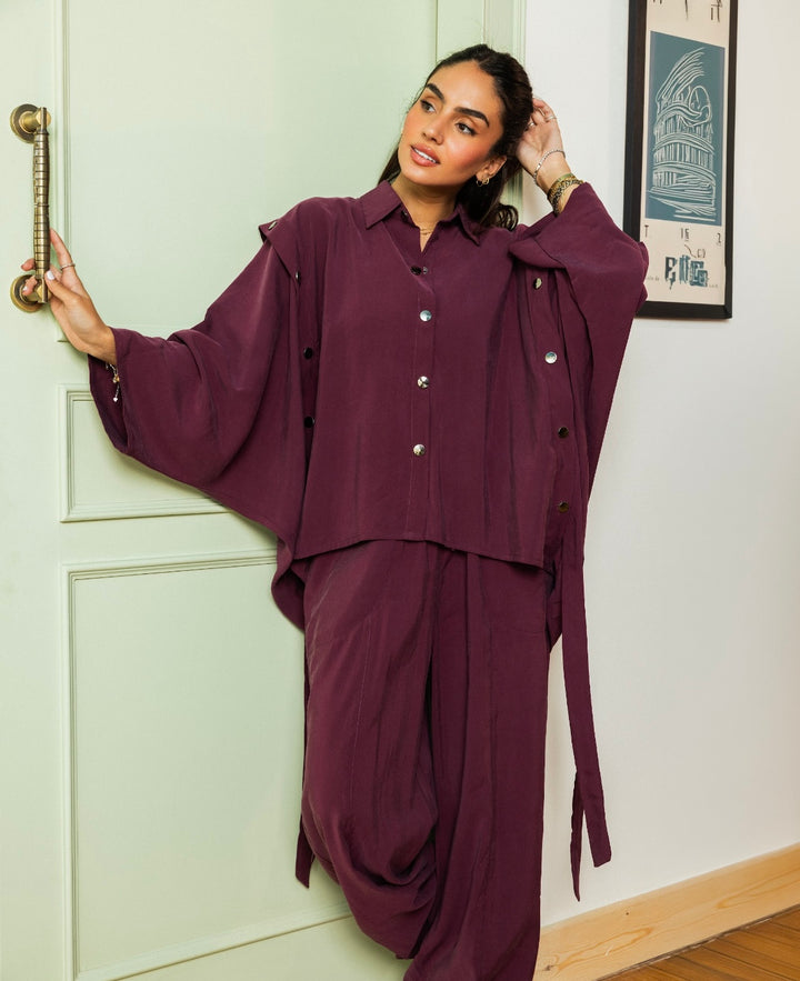 Ready To Go Set in Burgundy