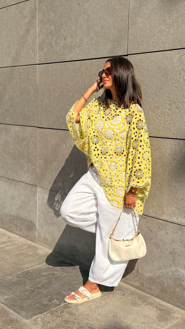 Lemon Bloom Blouse