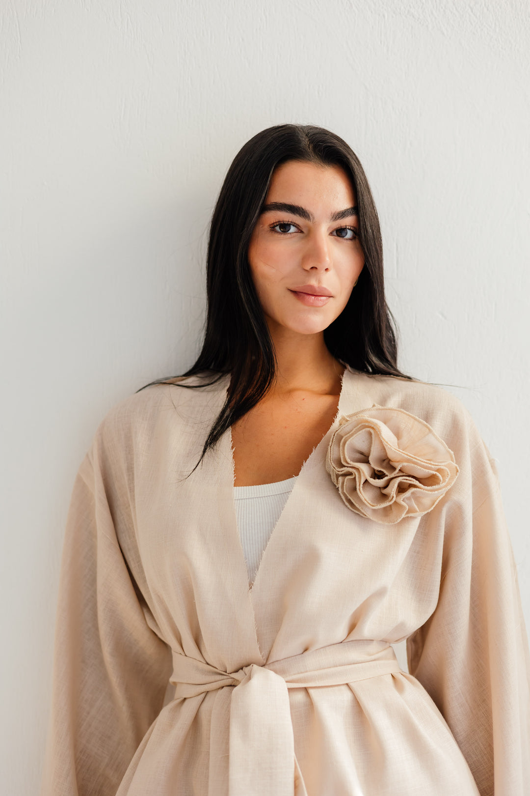 Classy suit in beige