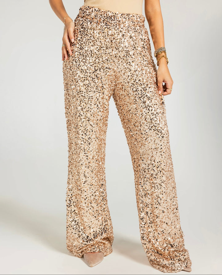 Party pants- Nude