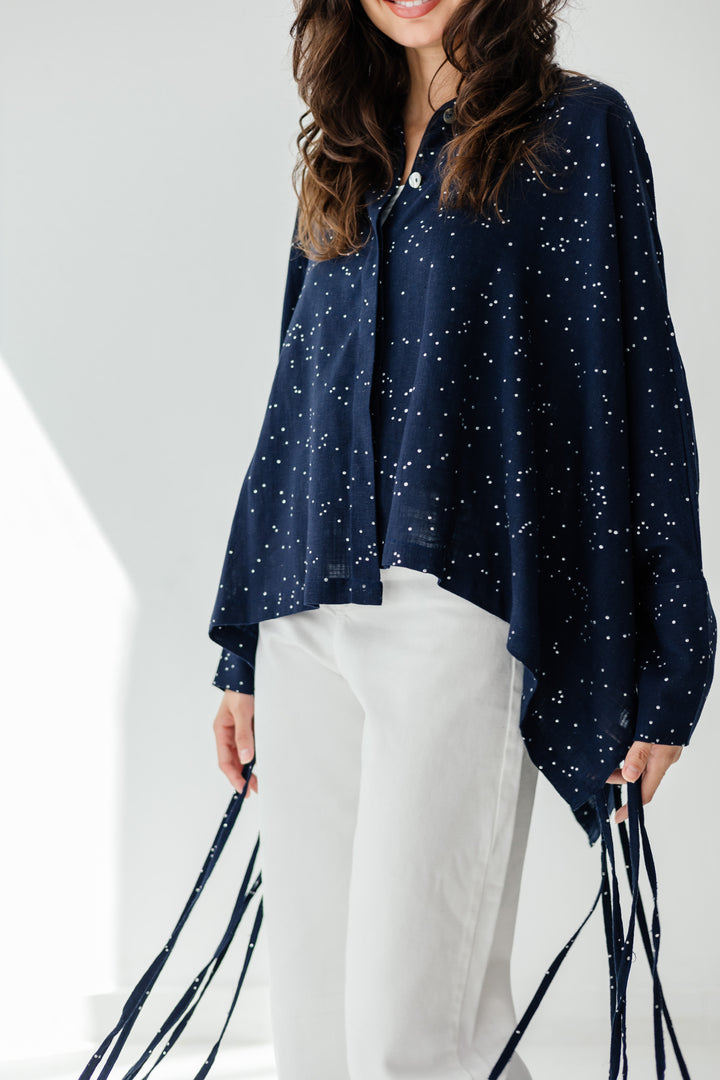 Heaven shirt- navy blue