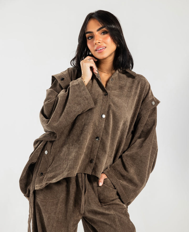 Winter ready to go set -mocha