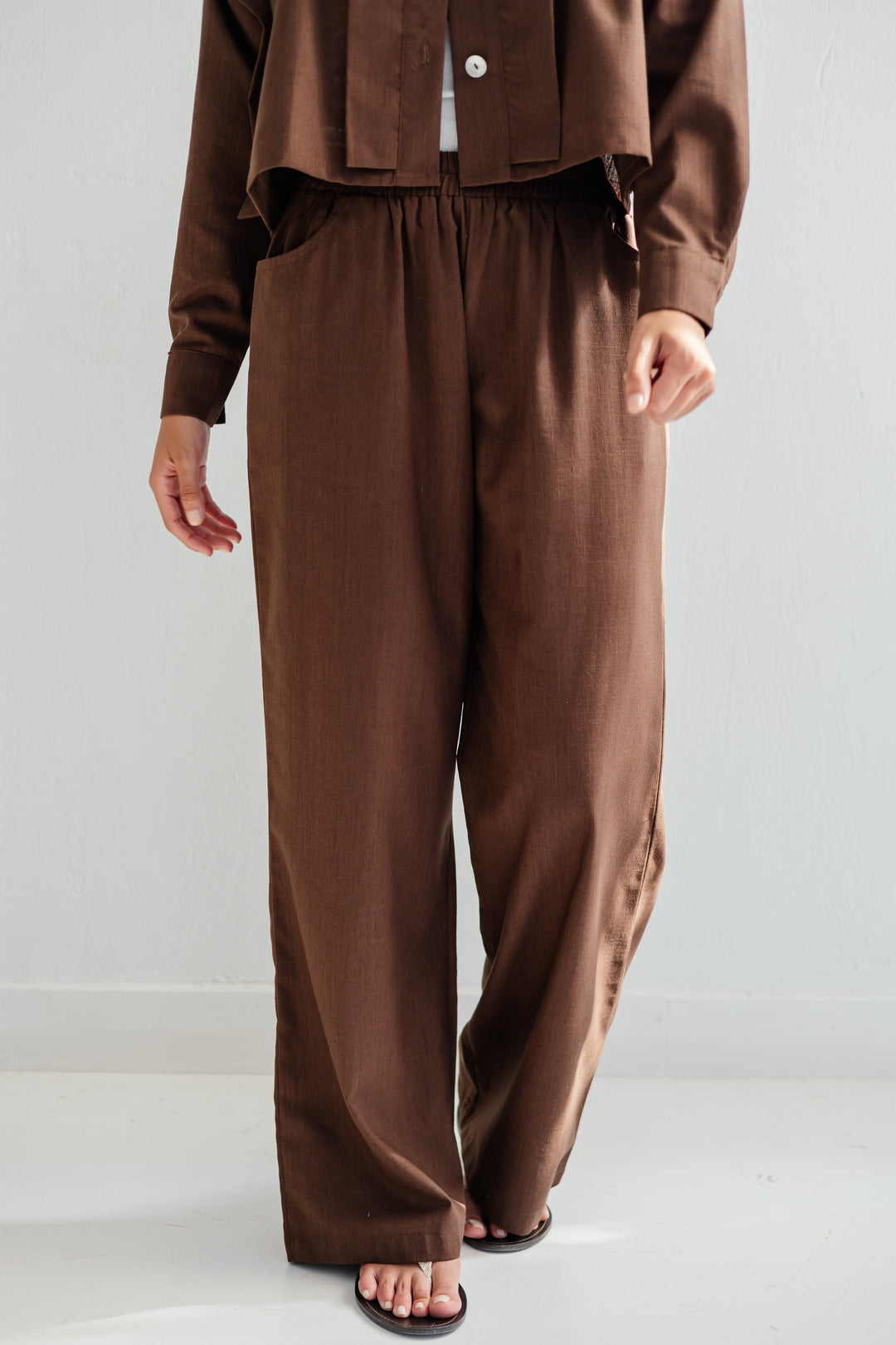Elara two piece- brown