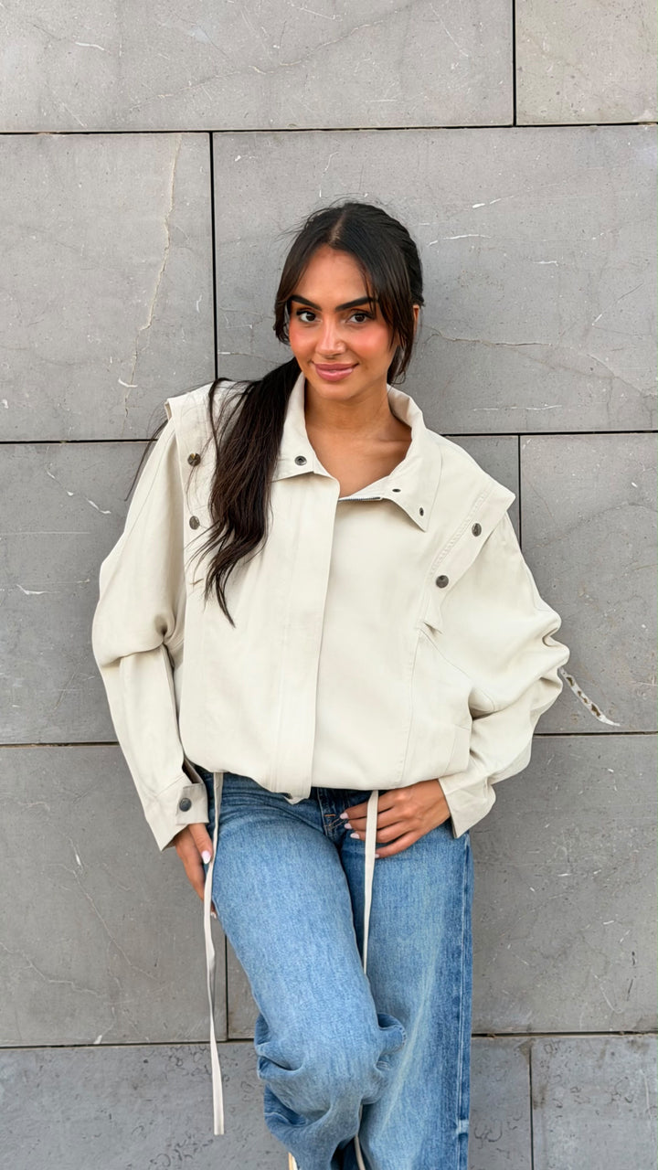Cozy Sweatshirt- off white